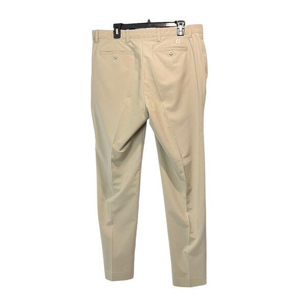 FOOT JOY Men’s Khaki  Golf Slacks   36/30 - Picture 3 of 7